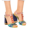 Spring Multi Color luxury Sandals