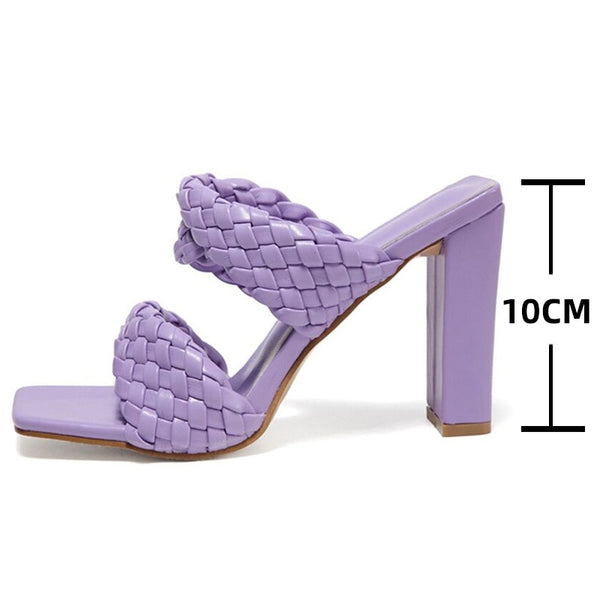 Designer Inspired Weave Sandals