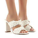 Designer Inspired Weave Sandals