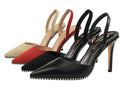 Sling Back Sandals with Pointed Toe