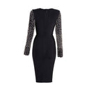 Long Sleeve Bodycon Bandage Dress