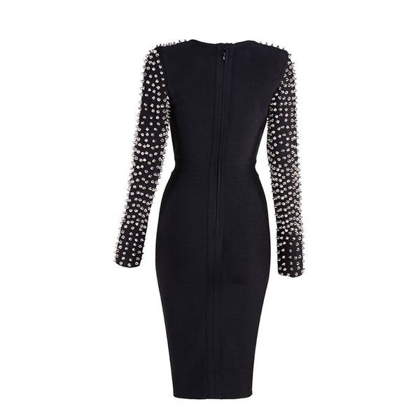 Long Sleeve Bodycon Bandage Dress
