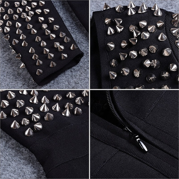 Long Sleeve Bodycon Bandage Dress