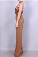 Sequin and Mesh Jumpsuits